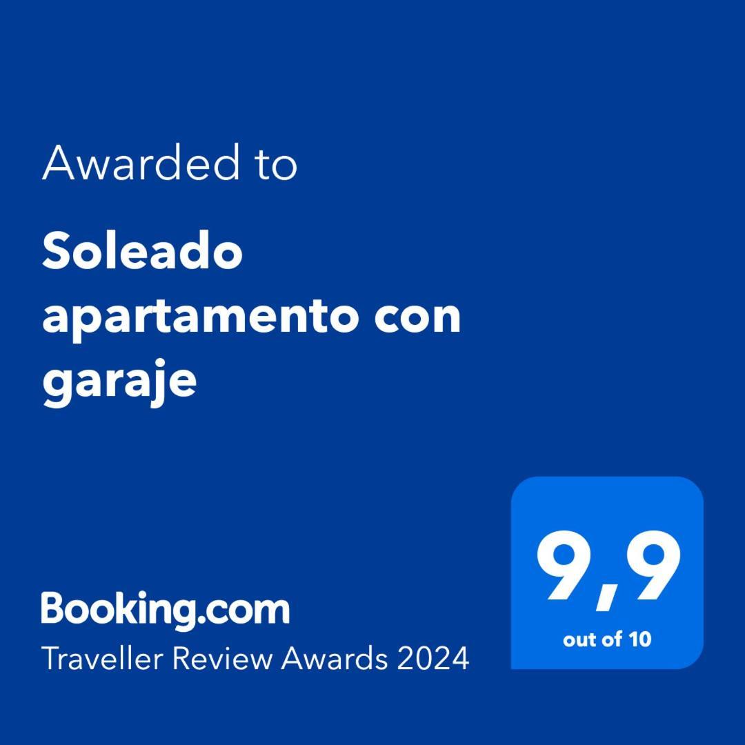 Soleado Apartamento Con Garaje Santander Exterior foto